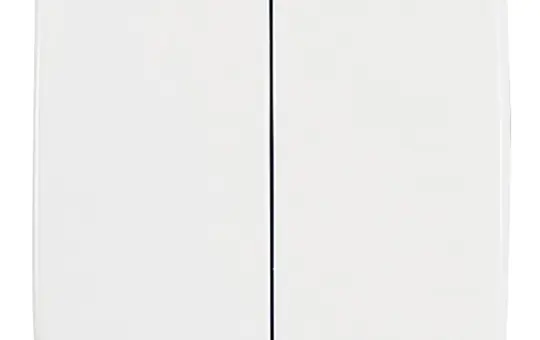 BUSCH-JAEGER 2505-214 Wippe Reflex SI 2-fach | alpinweiß