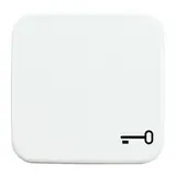 BUSCH-JAEGER 2520TR-214 beschr. Wippe Reflex SI 1-fach, Schlüssel | alpinweiß