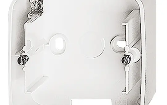 BUSCH-JAEGER 1701-214 Aufputzgehäuse Reflex SI 1-fach | alpinweiß