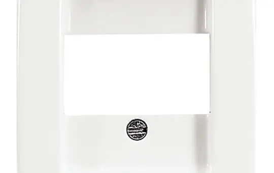 BUSCH-JAEGER 2539-214 Telefonabdeckung Reflex SI Standard | alpinweiß