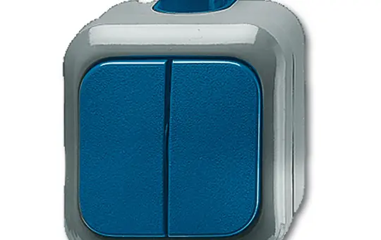 BUSCH-JAEGER 2601/5WDI Wippschalter Duro 2000 WDI Serienschalter