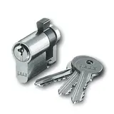 BUSCH-JAEGER 0521PZ-GS DIN-Profilhalbzylinder gleiche Schließungen
