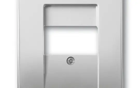 BUSCH-JAEGER 1766-866 Telefonabdeckung Future Standard | edelstahl
