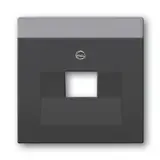 BUSCH-JAEGER 1803-81 Netzwerkabdeckung Future 1-fach | anthrazit