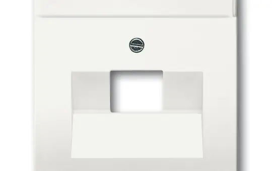 BUSCH-JAEGER 1803-884 Netzwerkabdeckung Future 1-fach | studioweiß matt