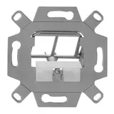 RUTENBECK 13900005 Montageadapter Unterputz 2-fach LAN | metall
