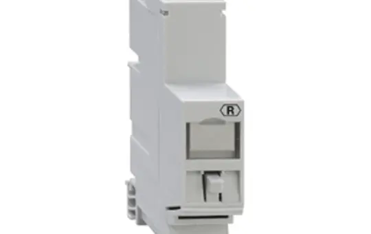 RUTENBECK 13900003 Montageadapter REG 1-fach m. Modul | lichtgrau