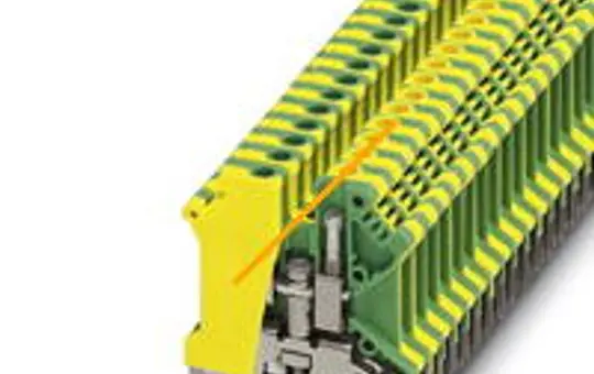 PHOENIX 0442079 Schutzleiter-Reihenklemme 6 mm²