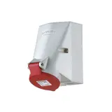 MENNEKES 419 Wandsteckdose TwinCONTACT IP44 16 A, 5-polig, 400 V, zum Durchverdrahten