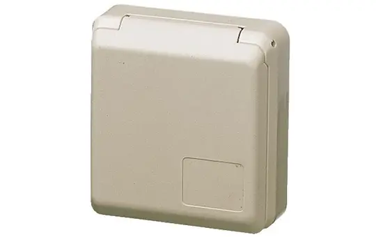 MENNEKES 4120 Cepex-Anbausteckdose 32 A, 5-polig, 400 V | perlweiß