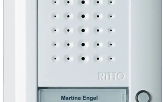 RITTO 1840470 Entravox Türstation 4-fach | weiß