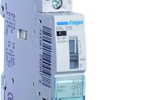 HAGER ERL216 Installationsrelais 2S, 12 V