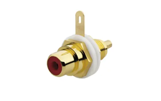 RUTENBECK 17000307 Einbaubuchse Cinch-Buchse | gelb