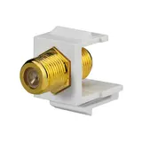 RUTENBECK 17000600 Einbaubuchse BNC-F-Keystone | reinweiß