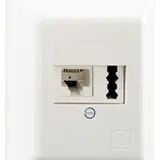 RUTENBECK 13311101 UAE/TAE-Anschlussdose Aufputz | reinweiß
