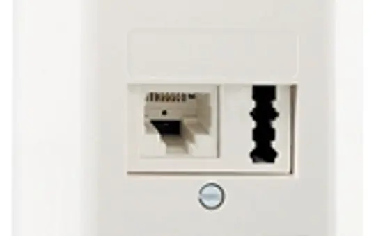 RUTENBECK 13311101 UAE/TAE-Anschlussdose Aufputz | reinweiß