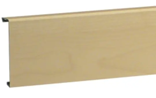 HAGER SL200802D3 tehalit Sockelleistenkanal-Oberteil Standard | ahorn | 20x80 mm