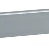 HAGER SL200552D1 tehalit Sockelleistenkanal-Oberteil Standard | aluminium | 20x55 mm