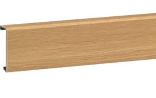 HAGER SL200552D5 tehalit Sockelleistenkanal-Oberteil Standard | eiche | 20x55 mm