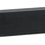 HAGER SL20055219011 tehalit Sockelleistenkanal-Oberteil Weichlippe | graphitschwarz | 20x55 mm