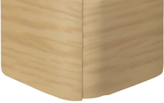 HAGER SL200553D5 tehalit Sockelleistenkanal-Außeneck einstellbar | eiche | 20x55 mm