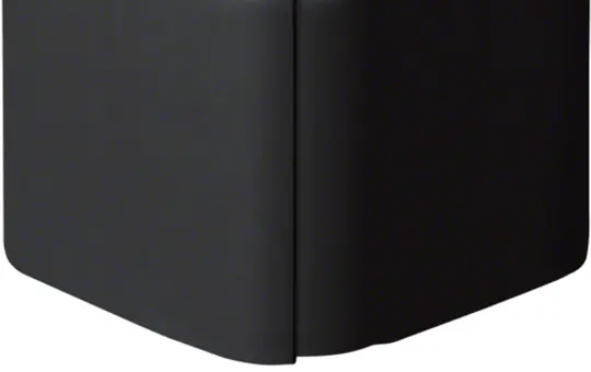 HAGER SL2005539011 tehalit Sockelleistenkanal-Außeneck einstellbar | graphitschwarz | 20x55 mm