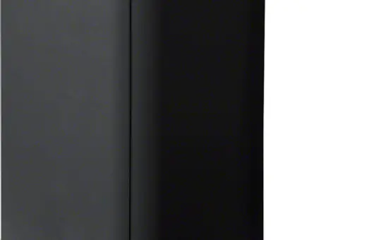 HAGER SL2011539011 tehalit Sockelleistenkanal-Außeneck einstellbar | graphitschwarz | 20x115 mm