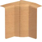 HAGER SL200804D2 tehalit Sockelleistenkanal-Inneneck einstellbar | buche | 20x80 mm