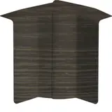 HAGER SL200804D6 tehalit Sockelleistenkanal-Inneneck einstellbar | sucupira | 20x80 mm