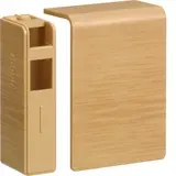 HAGER SL200556D5 tehalit Sockelleistenkanal-Endstück Standard | eiche | 20x55 mm