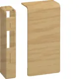 HAGER SL200806D5 tehalit Sockelleistenkanal-Endstück Standard | eiche | 20x80 mm
