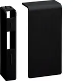 HAGER SL2008069011 tehalit Sockelleistenkanal-Endstück Standard | graphitschwarz | 20x80 mm