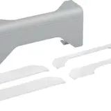 HAGER SL200558D1 tehalit Sockelleistenkanal-Abzweigung für Aufbodenkanal | aluminium | 20x55 mm