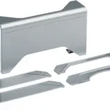 HAGER SL200808D1 tehalit Sockelleistenkanal-Abzweigung für Aufbodenkanal | aluminium | 20x80 mm