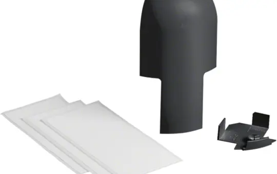 HAGER SL20055819011 tehalit Sockelleistenkanal-Abzweigung für Eckkanal | graphitschwarz | 20x55 mm