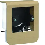 HAGER SL20055901D3 Geräteträger für Sockelleistenkanal universal design | ahorn | 20x55 mm