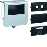 HAGER SL20055915D1 Geräteträger für Sockelleistenkanal leer, für Tragsteggeräte | aluminium | 20x55 mm