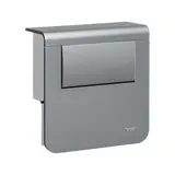 HAGER SL200809LEDD1 Geräteträger für Sockelleistenkanal Trafo für LED | aluminium | 20x80 mm