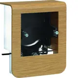 HAGER SL20055901D5 Geräteträger für Sockelleistenkanal universal design | eiche | 20x55 mm