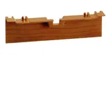 HAGER SL20080AD2 tehalit SL-Geräteträgerschürze Standard | buche | 20x80 mm