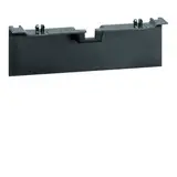 HAGER SL20115A9011 tehalit SL-Geräteträgerschürze Standard | graphitschwarz | 20x115 mm