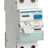 HAGER CDA225D FI-Schutzschalter 2-polig 30 mA Typ A 25 A