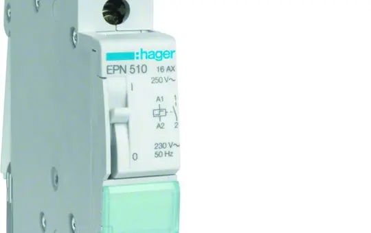 HAGER EPN510 Fernschalter Schließer, 230 V