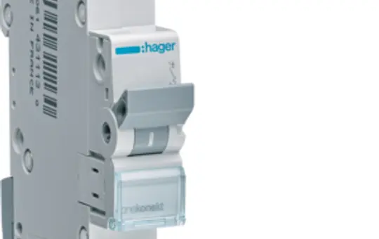 HAGER MCN102 Leitungsschutzschalter 1-polig Typ C 2 A