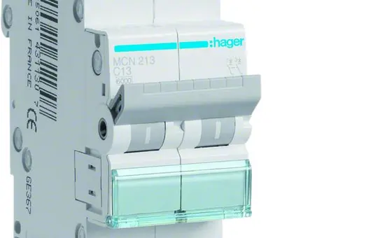 HAGER MCN213 Leitungsschutzschalter 2-polig Typ C 13 A