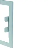 HAGER BRS65170WBVERZ tehalit Brüstungskanal-Wandanschluss 120 mm, Stahlblech | verzinkt | 68x170 mm