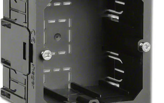 HAGER G2850 Geräteeinbaudose frontrastend 1-fach, für Schalterprogramme