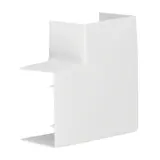 HAGER LFF4006059016 tehalit Leitungsführungskanal-Flachw. Kunststoff, halogenfrei, für LFF | verkehrsweiß | 40x57 mm