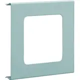 HAGER R9281VERZ tehalit Brüstungskanal-Geräteblende R7 1-fach, 120 mm, Stahlblech | verzinkt