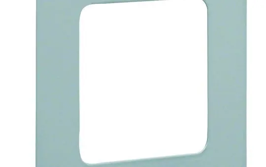 HAGER R9281VERZ tehalit Brüstungskanal-Geräteblende R7 1-fach, 120 mm, Stahlblech | verzinkt